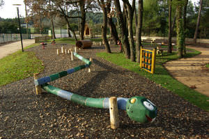 barra de equilibrio para parque infantil