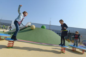 barra de equilibrio para parque infantil