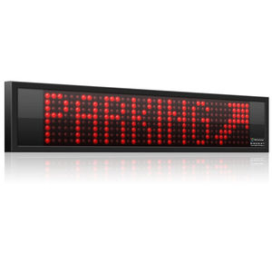 panel indicador de pared