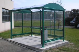 cabina para fumadores