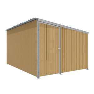 marquesina para bicicletas de acero