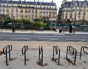 soporte para bicicletas de suelo