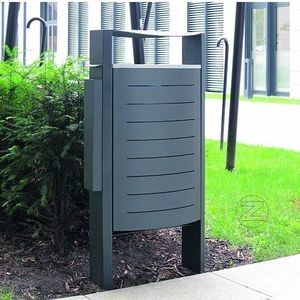cubo de basura público