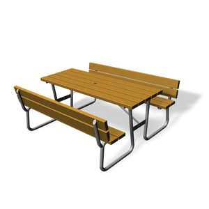 mesa de pícnic clásica