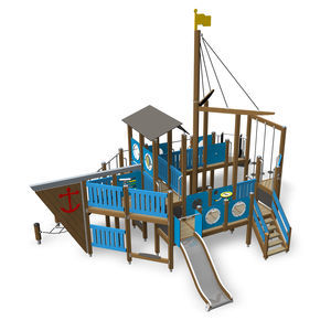 estación de juego para parque infantil
