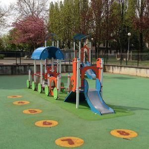 estación de juego para parque infantil