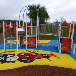 estación de juego para parque infantil