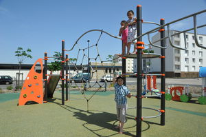estación de juego para parque infantil