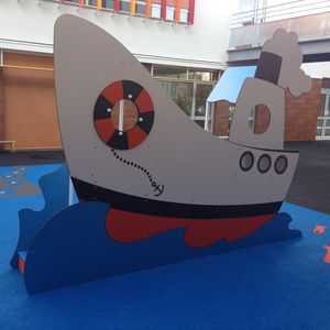 estación de juego para parque infantil
