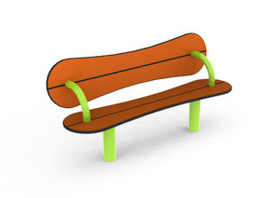 banco público de diseño original