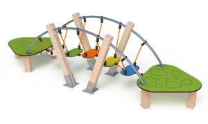 recorrido de obstáculos para parque infantil