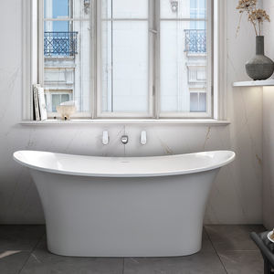 bañera ovalada