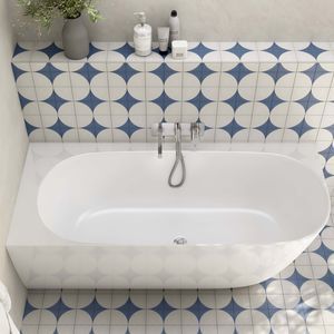 bañera ovalada
