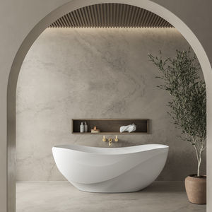 bañera ovalada