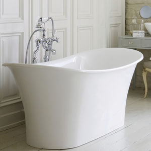 bañera ovalada