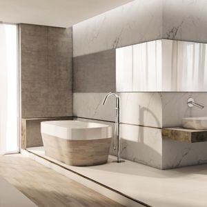 grifo monomando para bañera
