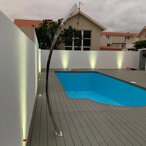 ducha de exterior para piscina