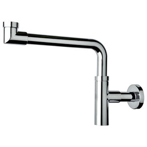 sifón para lavabo de latón