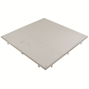 tapadera de inspección de acero inoxidable
