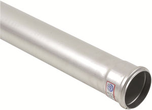 tubo de descarga de acero inoxidable