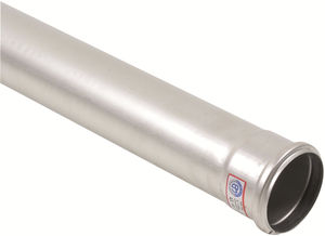 tubo de descarga de acero inoxidable