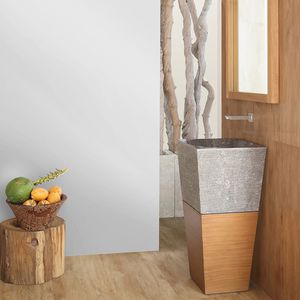 lavabo con base
