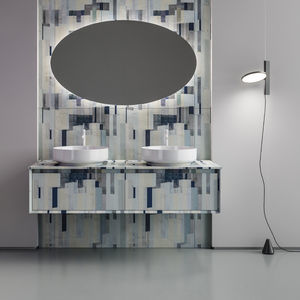 mueble de lavabo doble