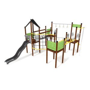 estación de juego para parque infantil