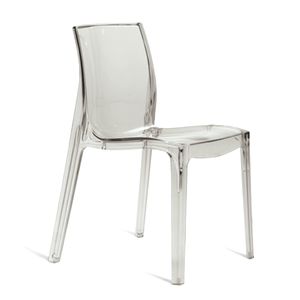 silla contemporánea / de policarbonato