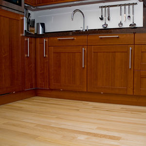 parquet multicapa / macizo / para pegar / flotante