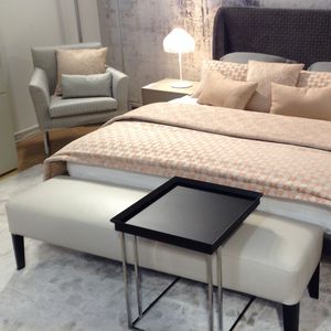 banco para pie de cama contemporáneo