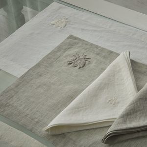 mantel individual de lino