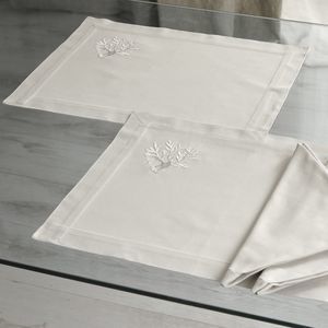 mantel individual de algodón