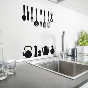 adhesivo de pared cocina