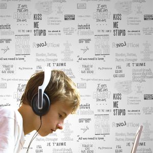 papel pintado contemporáneo