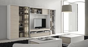 mueble multimedia contemporáneo