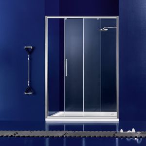 mampara de ducha corredera / para ducha empotrada