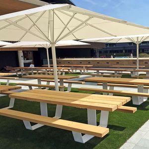 mesa de pícnic contemporánea