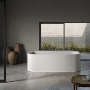 bañera ovalada