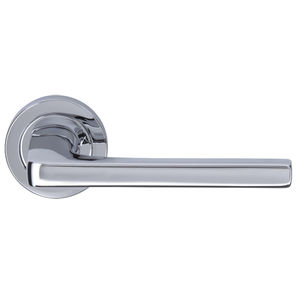 manilla de puerta / de metal / contemporánea