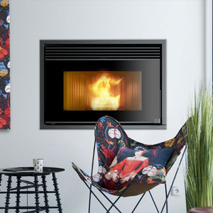chimenea insertable de leña