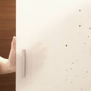 panel de vidrio decorado