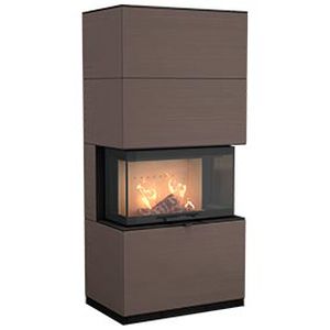 chimenea de leña