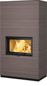 chimenea de leña