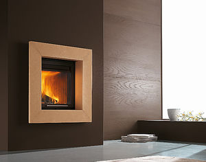 revestimiento de chimenea contemporáneo