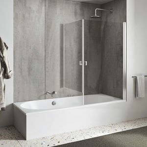 mampara de bañera giratoria