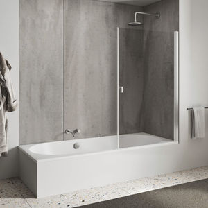 mampara de bañera giratoria