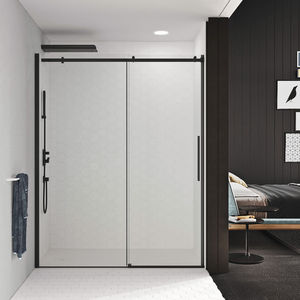 cabina de ducha de vidrio
