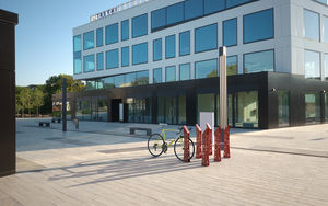 aparcabicis de suelo