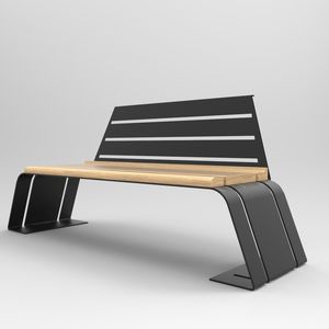 banco público de diseño original